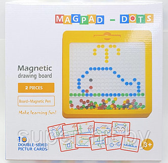 Магнитный планшет для рисования MagPad - Dots., фото 2
