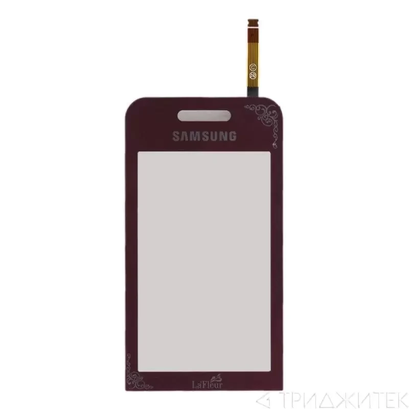 Сенсорное стекло (тачскрин) для Samsung Star GT-S5230 (бордовый)