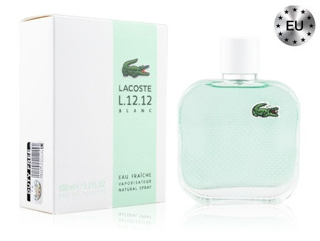 LACOSTE - Lacoste L.12.12 Blanc Eau Fraiche 100ml (Lux Europe). - фото 1 - id-p194489518