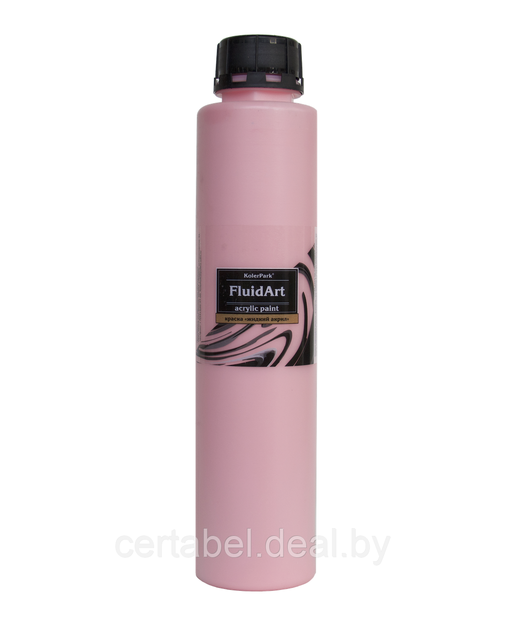 Жидкий акрил для техники FlUID ART KolerPark Розовый 800 мл - фото 2 - id-p204628069