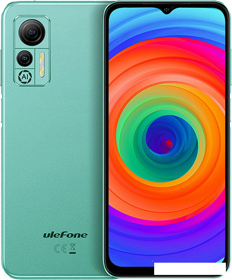 Смартфон Ulefone Note 14 3GB/16GB (зеленый) - фото 1 - id-p204399780