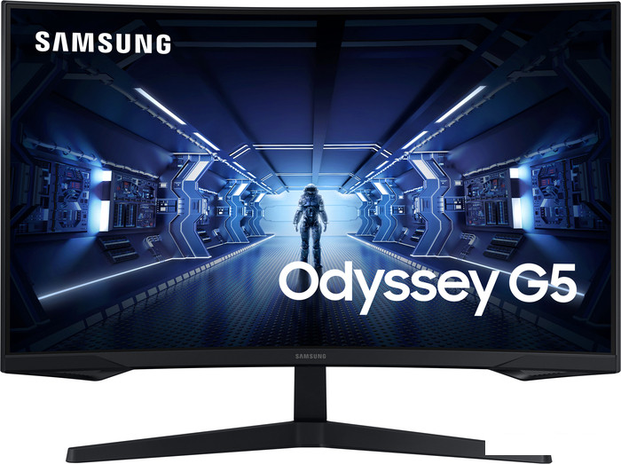 Игровой монитор Samsung Odyssey G5 LC27G55TQWRXEN - фото 1 - id-p204509425