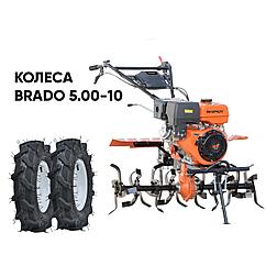 Культиватор SKIPER SP-1000S + колеса BRADO 5.00-10 (комплект)