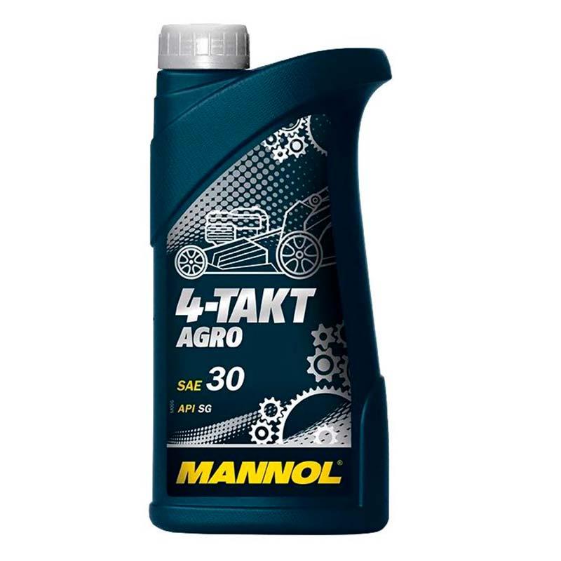 MANNOL 4-Takt Agro SAE 30 / Масло моторное минеральное 1л - фото 1 - id-p204634672