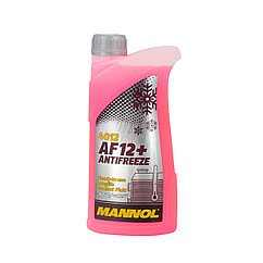 Жидкость охлаждающая низкозамерзающая MANNOL Antifreeze AF 12 +(-40) Longlife 1,08 кг (1 л) красный