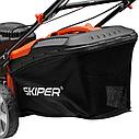 Газонокосилка бензиновая SKIPER GW461S (46 см, самох, Loncin 4лс, мульч, стал.дека, тр-сб.60 л,+НОЖ), фото 7