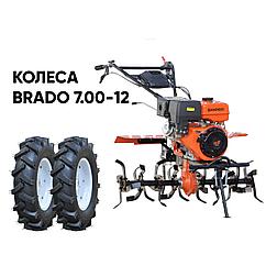 Культиватор SKIPER SP-1000S + колеса BRADO 7.00-12 (комплект)