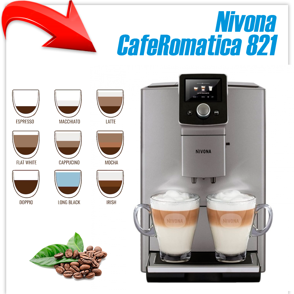 Эспрессо кофемашина Nivona CafeRomatica 821