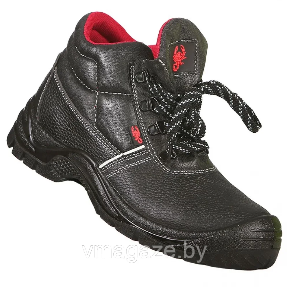 Ботинки рабочие с МП Скорпион-Лайт(цвет черный) - фото 4 - id-p204640934