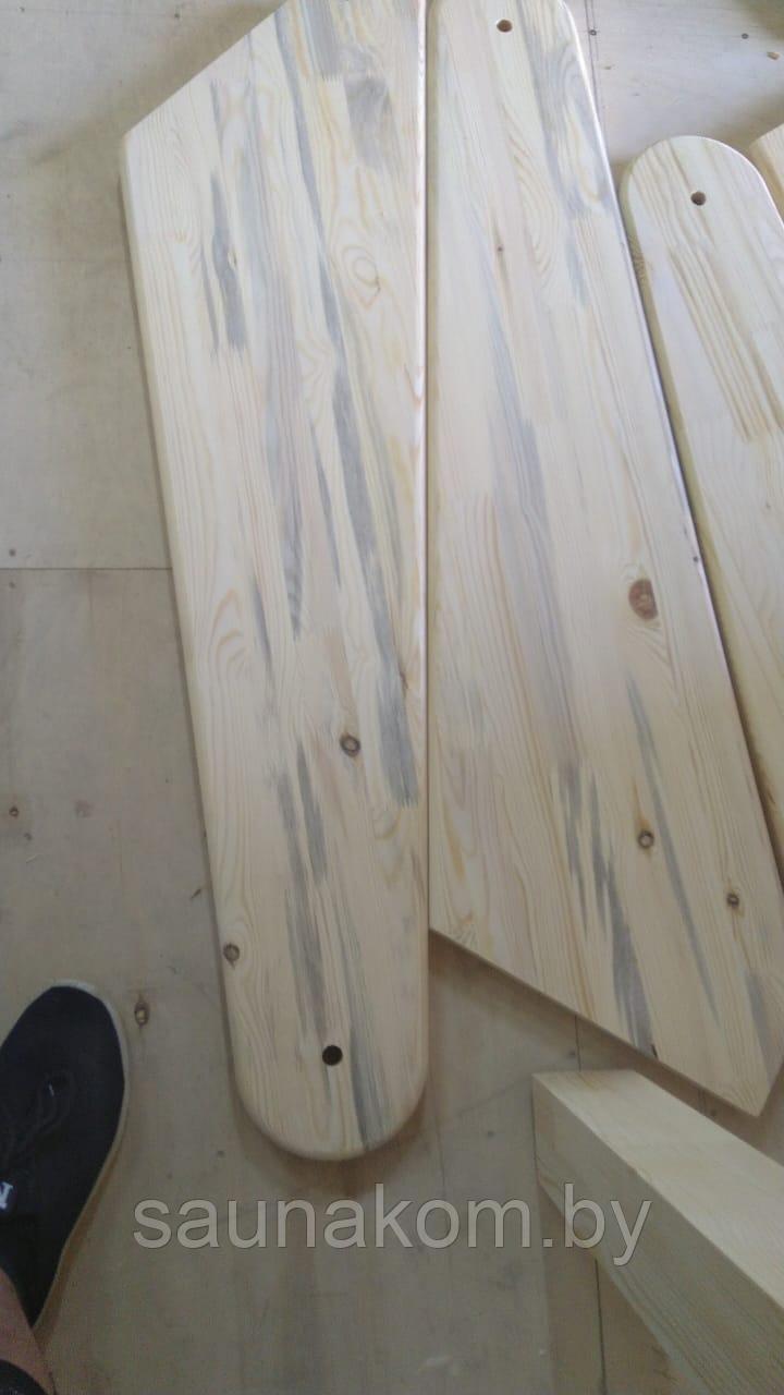 Лестница из сосны ЛС-10у, с подступенками, под покраску - фото 3 - id-p204642940