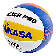 Мяч для пляжного волейбола Mikasa Beach Pro BV550C, фото 3