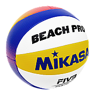 Мяч для пляжного волейбола Mikasa Beach Pro BV550C, фото 4