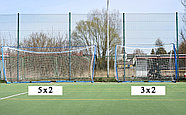Ворота футбольные мобильные, переносные 3X2м UNI, фото 5