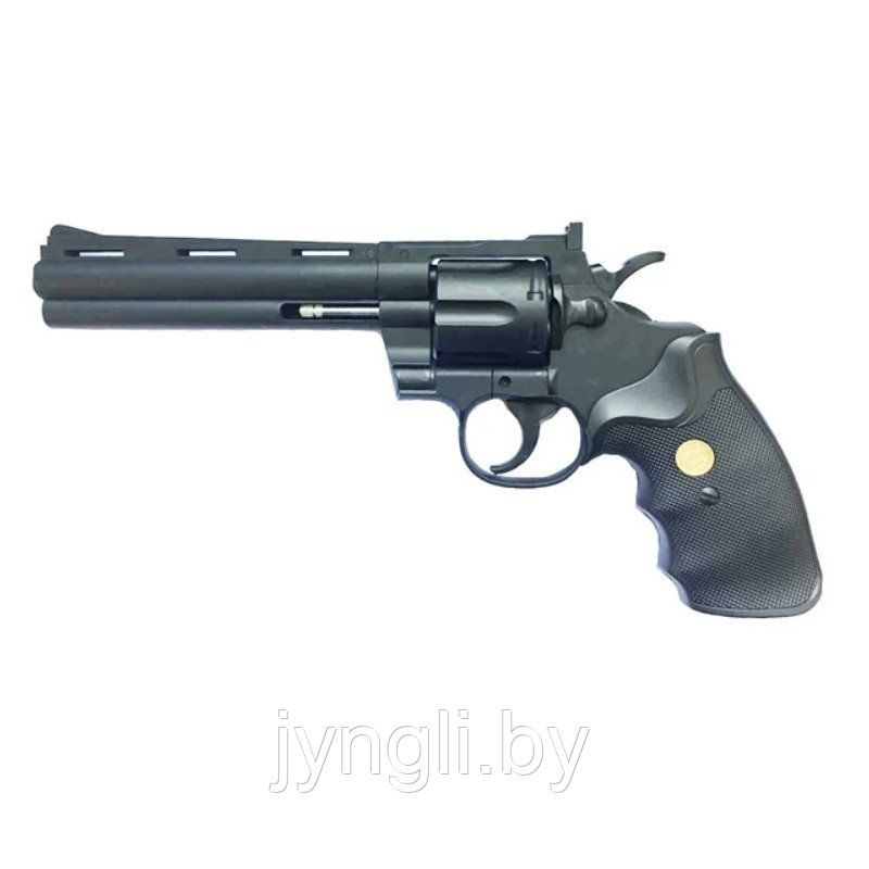Страйкбольный револьвер Galaxy G.36 пружинный, 6 мм (копия Colt Python 357) - фото 1 - id-p139483560