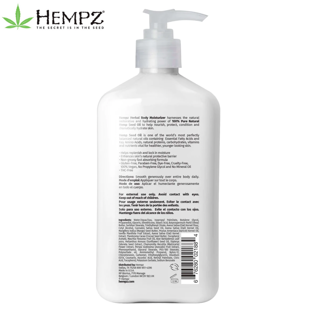 Молочко для тела Чувствительная Кожа Hempz Sensitive Skin Herbal Body Moisturizer - фото 2 - id-p204644959