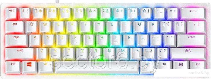 Клавиатура Razer Huntsman Mini Linear (белый) - фото 1 - id-p204645570