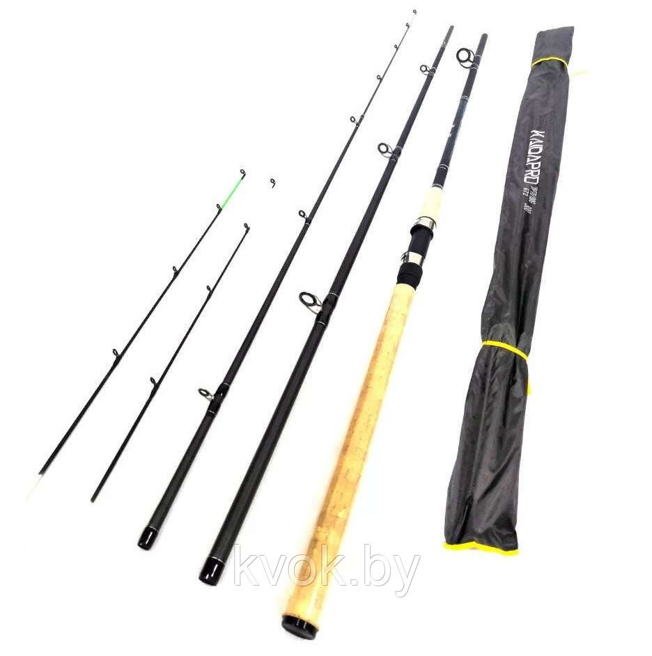 Фидер KAIDA Pro Falcons Power Feeder 3.6 м тест: до 180 гр