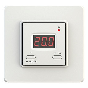 Терморегулятор теплого пола Welrok st, белый