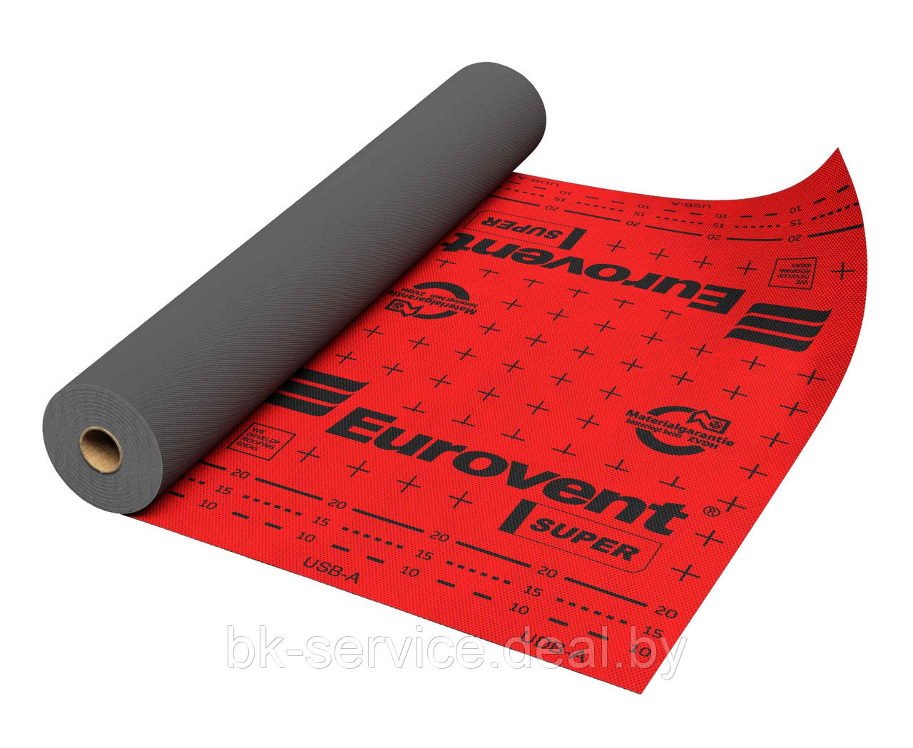 Кровельная мембрана Eurovent SUPER 1,5х50 м., 170 гр/м2 трехслойная - фото 3 - id-p204649180
