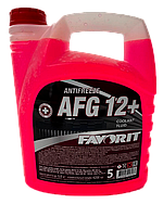 Antifreeze FAVORIT AFG 12+ 4,8кг Красный