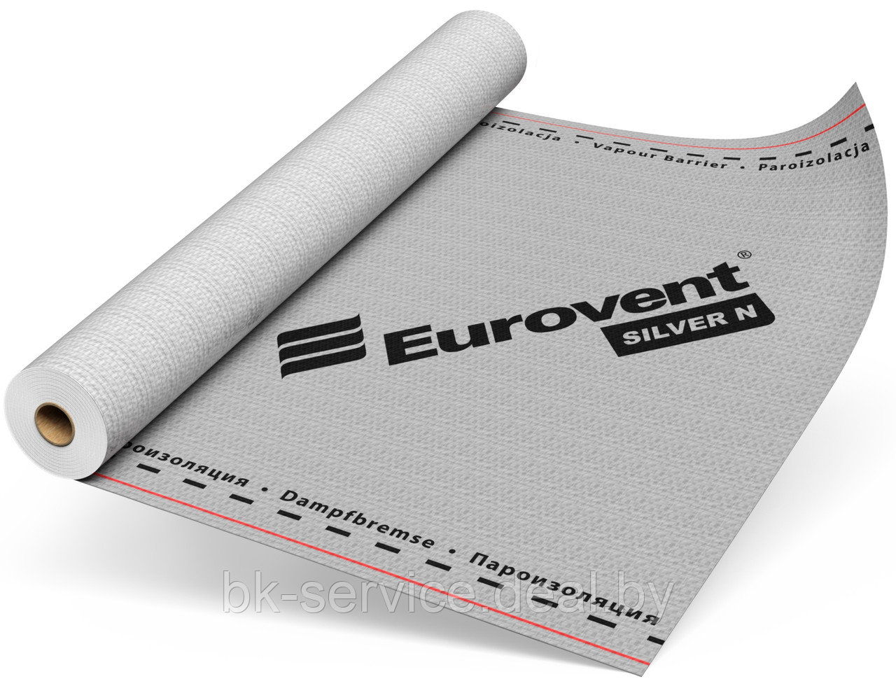 Тканая пароизоляционная пленка Eurovent SILVER N 1,5х50 м., 90 гр/м2 - фото 1 - id-p204650115