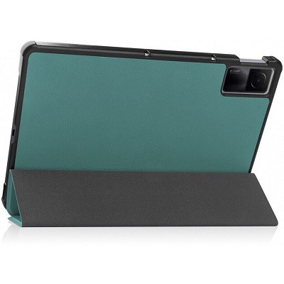 Полиуретановый чехол JFK Smart Case зеленый для Xiaomi Redmi Pad - фото 2 - id-p204650134