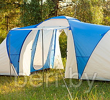 Кемпинговая палатка ACAMPER NADIR blue 6-местная с тамбуром, 3000 мм/ст