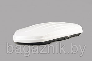 Автобокс Sotra BLIZZARD 207х80х34см, 440л, двухсторонний, белый глянец