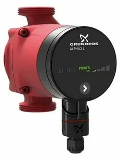 Насос циркуляционный Grundfos ALPHA 2L 25-4  180 с гайками