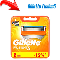 Сменные кассеты для бритья Gillette Fusion5 (6 шт) 7702018918102