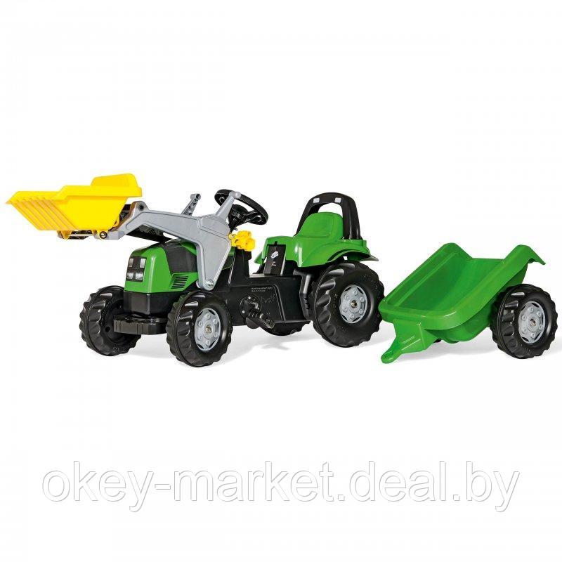 Детский педальный трактор Rolly Toys Deutz-Fahr Kid  023196