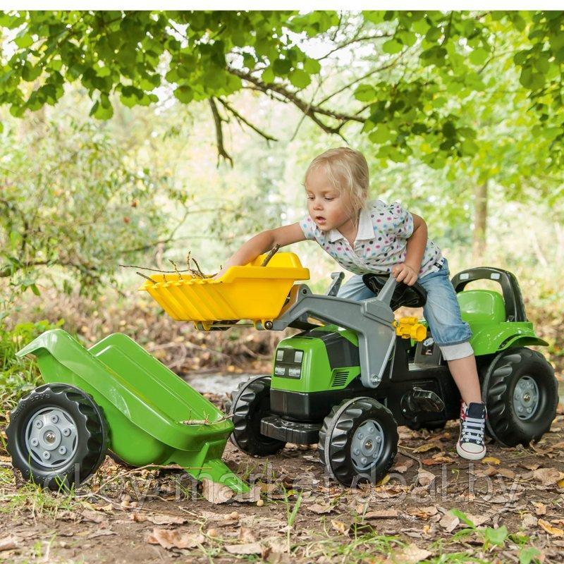 Детский педальный трактор Rolly Toys Deutz-Fahr Kid 023196 - фото 6 - id-p204654177