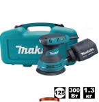 Эксцентриковая шлифмашина Makita BO5031K (300Вт, круг 125мм, регулятор 4000-12000 об/мин, кейс) - фото 1 - id-p162641012