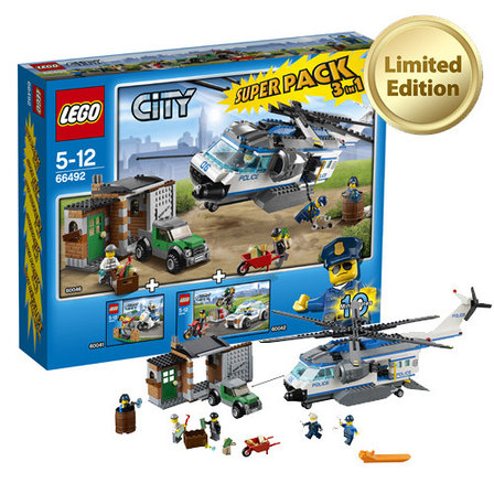 Lego Lego Superpack 66492 Лего Суперпэк Полиция 3 в 1, фото 2