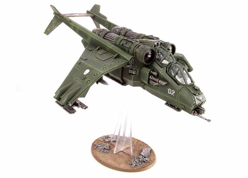 Warhammer: Астра Милитарум Валькирия / Astra Militarum Valkyrie (арт. 47-10) - фото 3 - id-p204656179