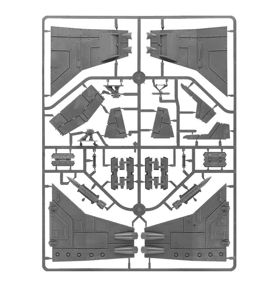 Warhammer: Астра Милитарум Валькирия / Astra Militarum Valkyrie (арт. 47-10) - фото 8 - id-p204656179