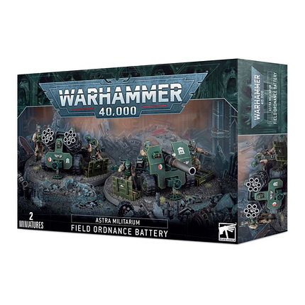 Warhammer: Астра Милитарум: Полевая Артиллерийская Батарея / Astra Militarum: Field Ordnance Battery (арт., фото 2