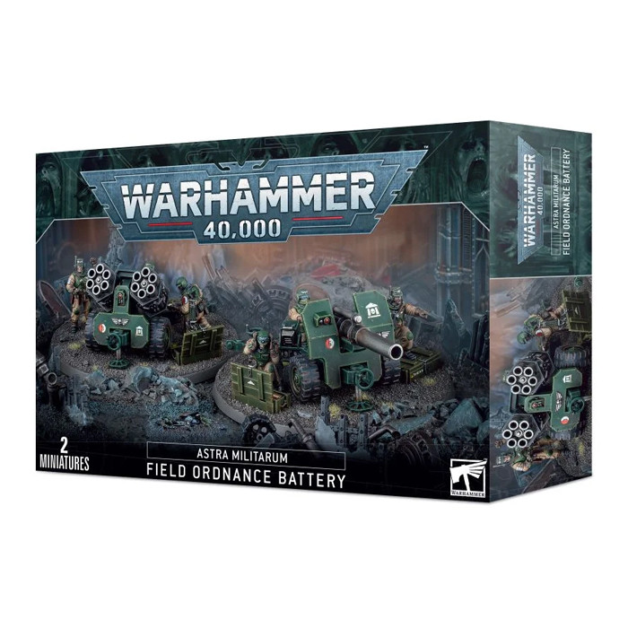 Warhammer: Астра Милитарум: Полевая Артиллерийская Батарея / Astra Militarum: Field Ordnance Battery (арт. - фото 1 - id-p204656184