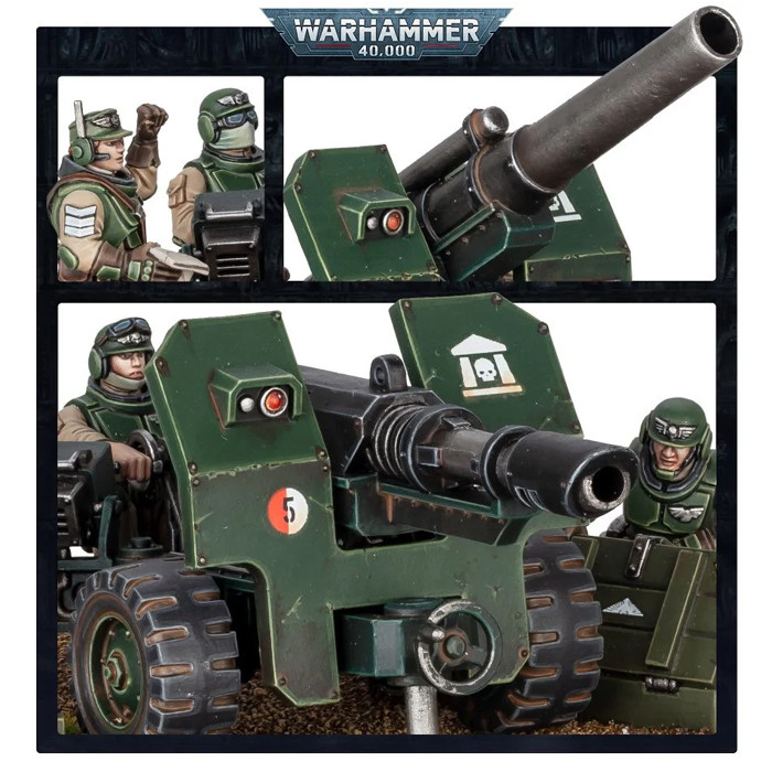 Warhammer: Астра Милитарум: Полевая Артиллерийская Батарея / Astra Militarum: Field Ordnance Battery (арт. - фото 4 - id-p204656184