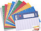 Разделитель листов Deli, 1-10, А4, пластиковый, цифровой, цветной, арт.5724A, фото 2