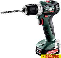 Дрель-шуруповерт Metabo PowerMaxx BS 12 BL 601038500 (с 2-мя АКБ 2 Ah, кейс)