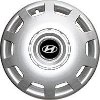 Колпаки на колеса SJS модель 302 / 15"+ комплект значков Hyundai