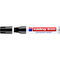 Маркер перманентный edding 850, скошенный наконечник, 5-16 мм Черный, (5 шт/уп)