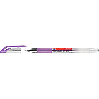 Ручка гелевая edding 2185, резиновая зона захвата, роликовый наконечник, 0.7 мм Фиолетовый, (10 шт/уп)