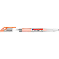 Ручка гелевая edding 2185, резиновая зона захвата, роликовый наконечник, 0.7 мм Оранжевый, (10 шт/уп)