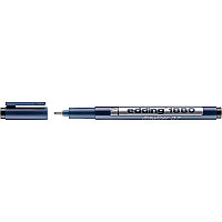 Ручка капиллярная edding 1880 drawliner, для эскизов, круглый наконечник, 0.05-0.8 мм, черный 0.7 мм, (10