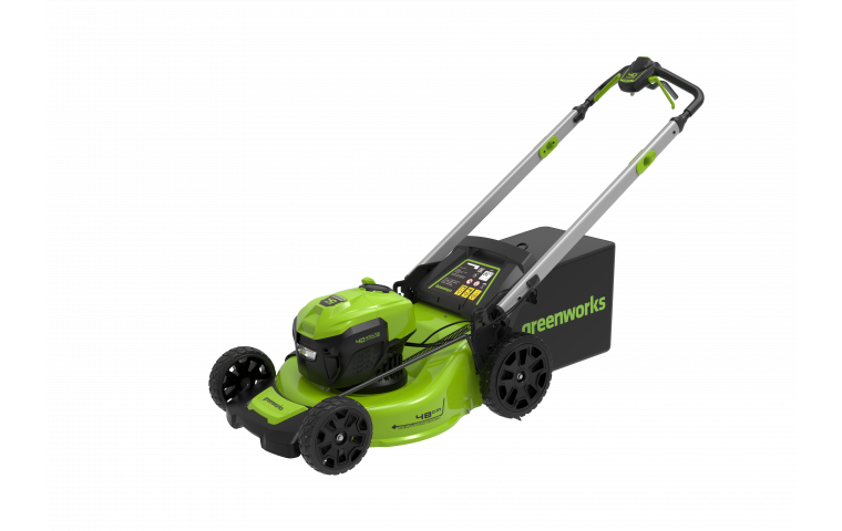 Аккумуляторная газонокосилка GreenWorks GD40LM48SP 40В DigiPro