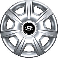 Колпаки на колеса SJS модель 327 / 15"+ комплект значков Hyundai