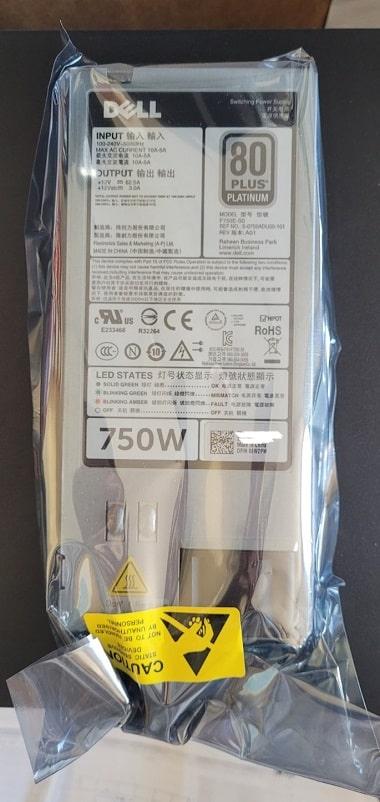 6W2PW Блок питания DELL PE 750W F/PE Power Supply (ETN) - фото 1 - id-p99242848