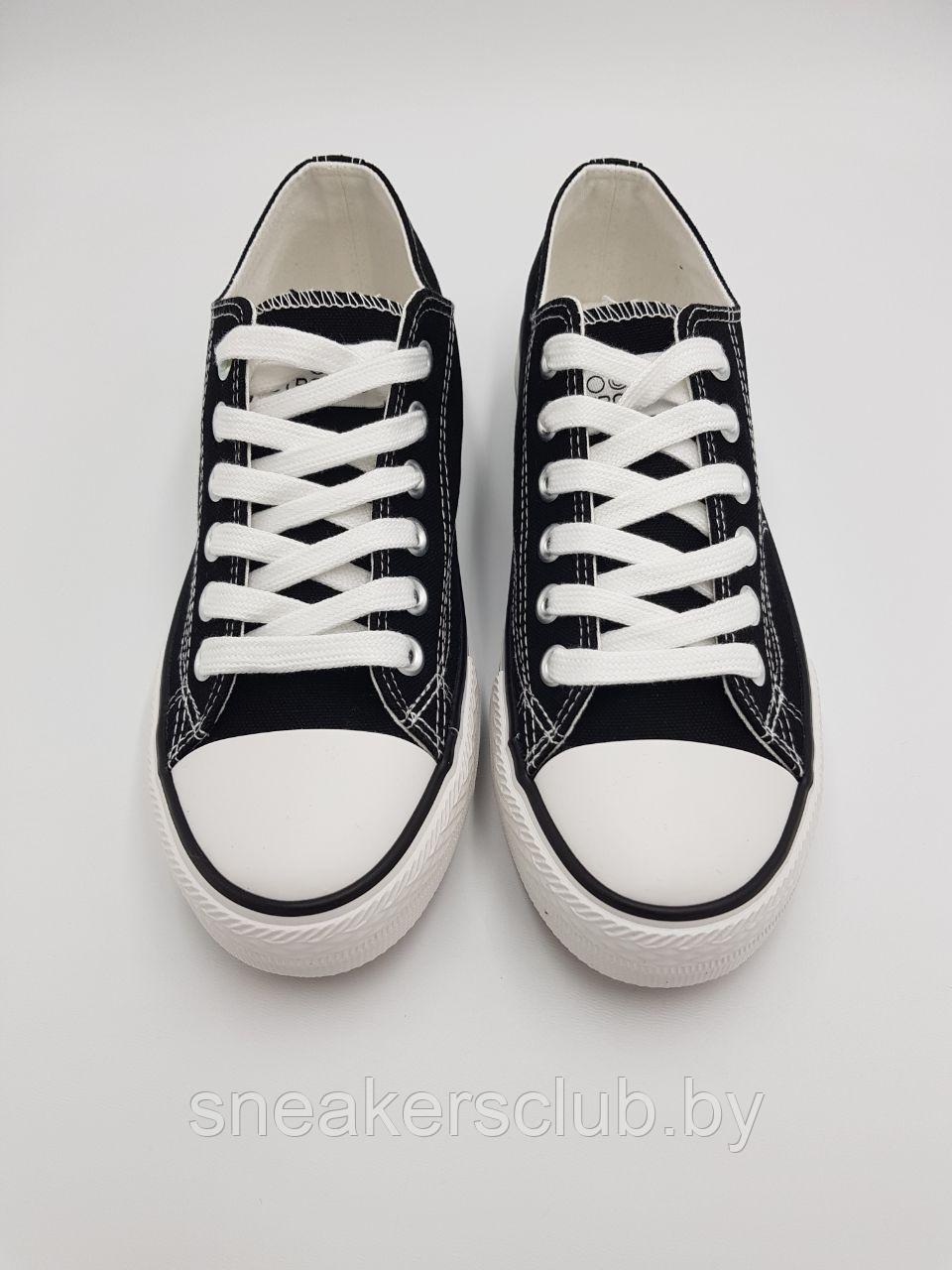 Кеды Strobbs(Converse) мужские / черные/весенние/летние - фото 3 - id-p204682373